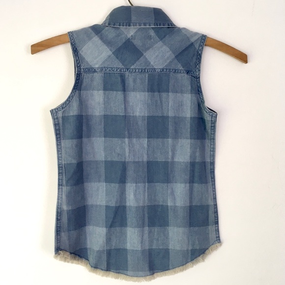 NWT Girls 6T Silver Jeans Top - Picture 5 of 5